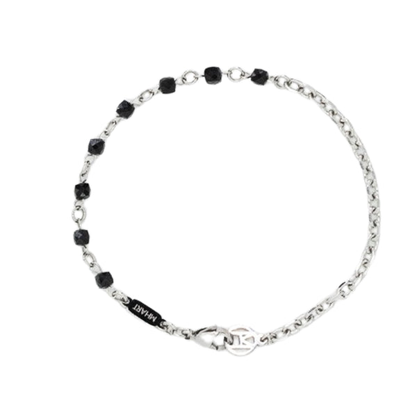 Black Tourmaline Linked Bracelet