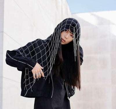 The Caged Chain XL Scarf