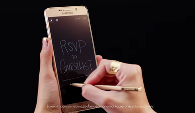 MHART Rings Featured in Samsung ALL GOLD EVERYTHING Commercial