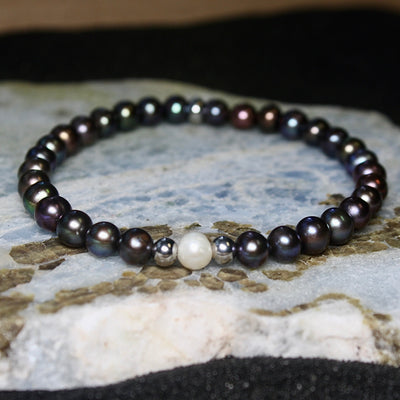 W Pearl Bracelet