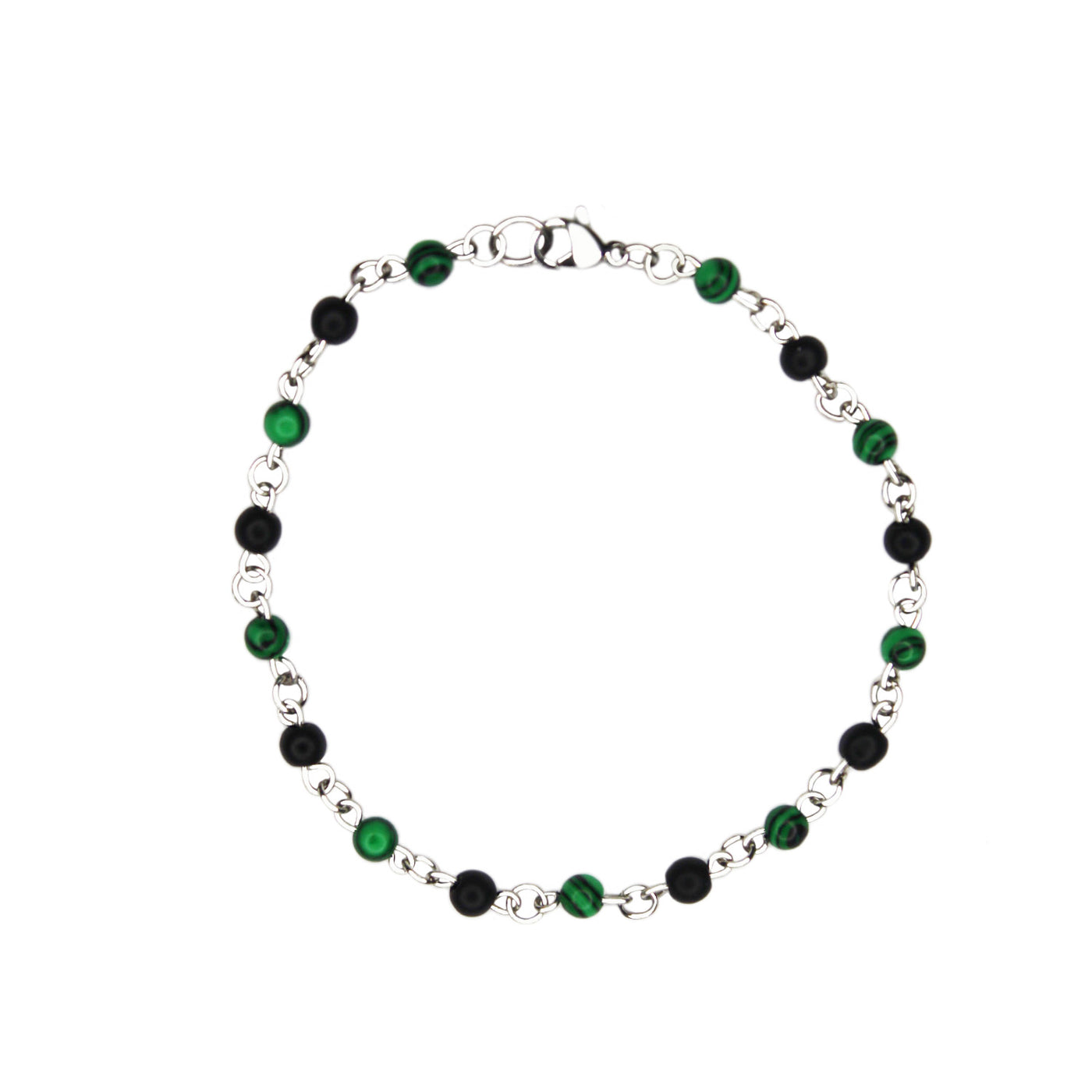 Gemstone Link Bracelet