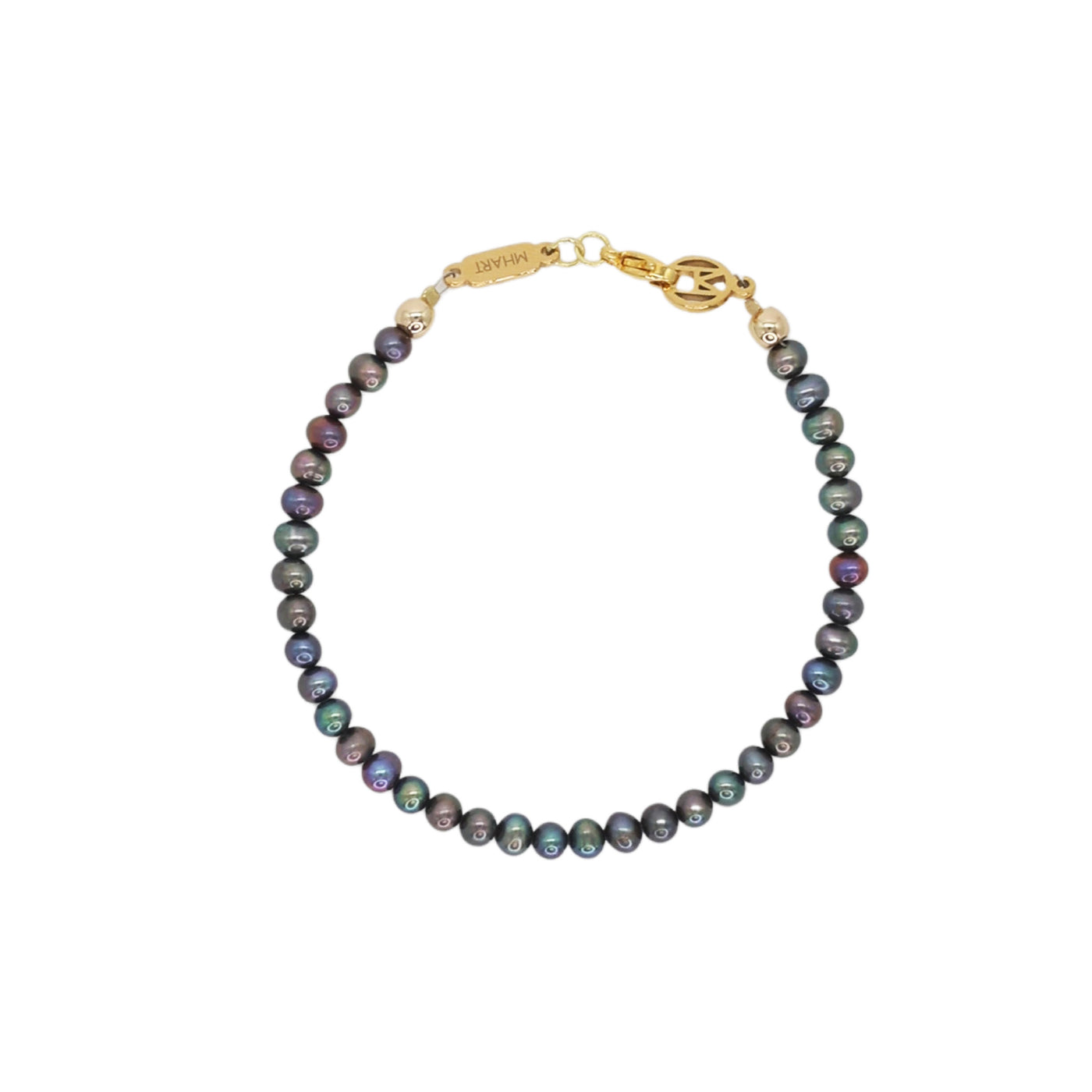 Black Freshwater Pearl Bracelet