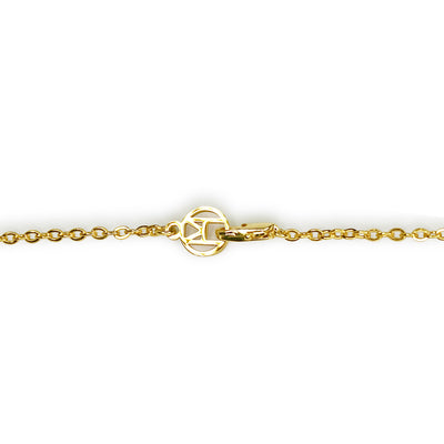 Caged Golden Brass Caged Amethyst Necklace