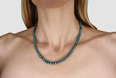 Turquoise Pearl Necklace