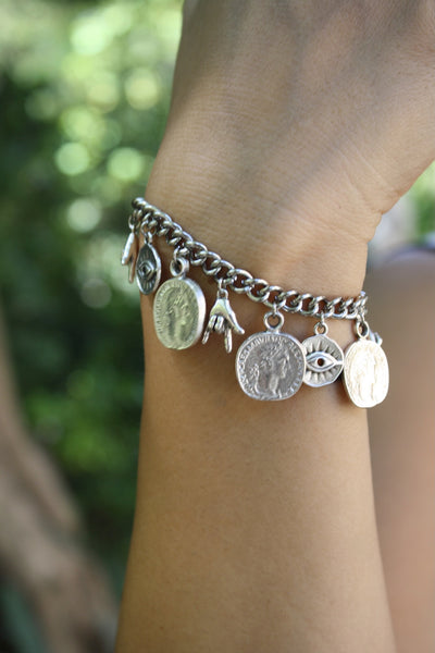 Traveling Charms Chain Bracelet
