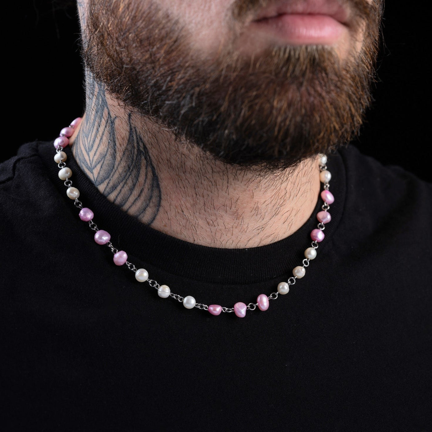 50% OFF - Pink Pearl Necklace