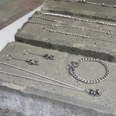 Connector Drop Earrings
