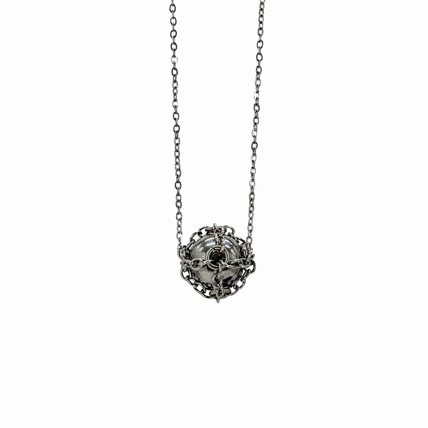 Grounded Glow Sphere Necklace