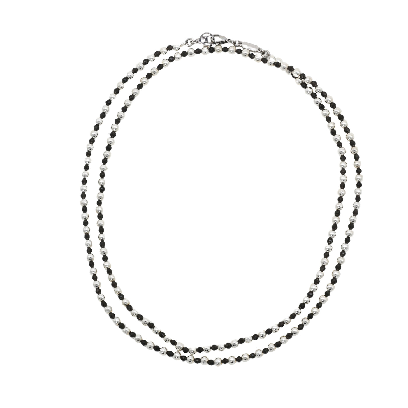 Black Agate Wrap Necklace