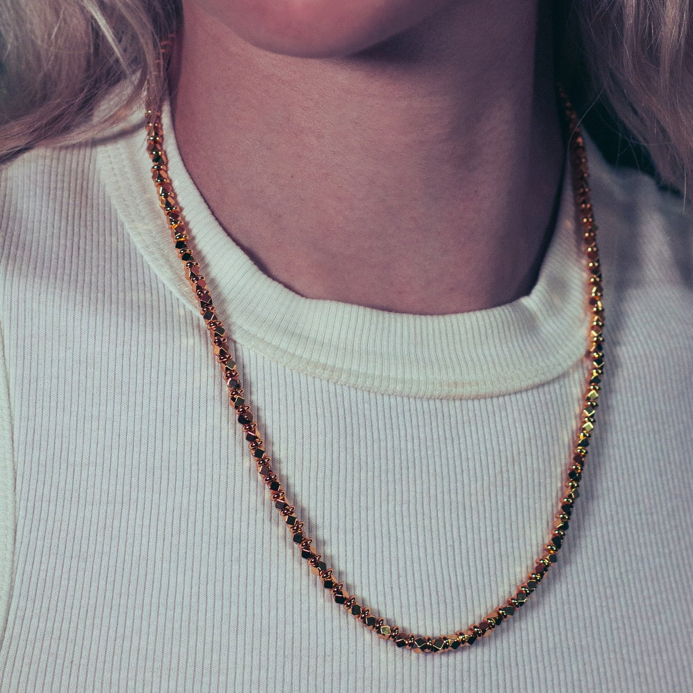 The Gold Dodeca Necklace