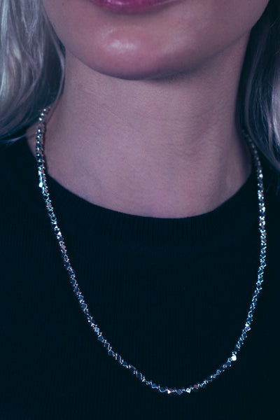 The Silver Dodeca Necklace