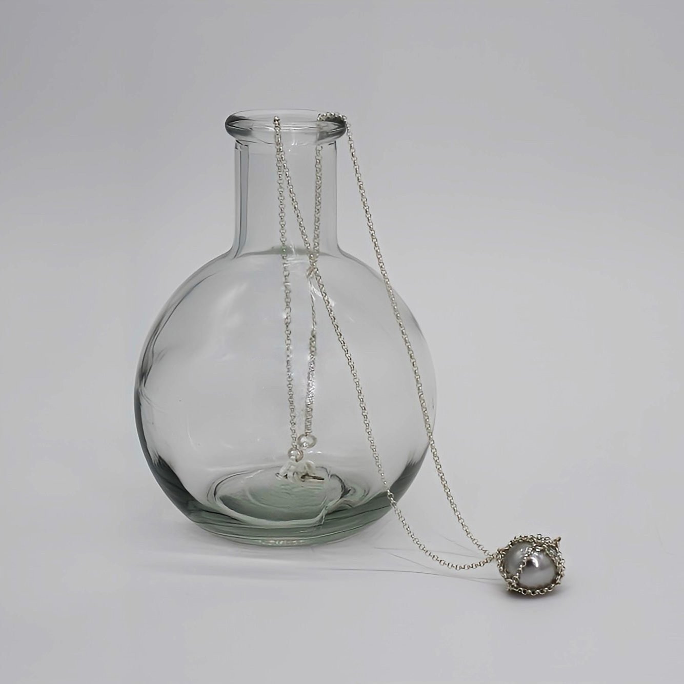 Silver Pearl Pendant