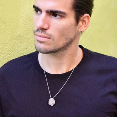 50% OFF! Caged Quartz Necklace