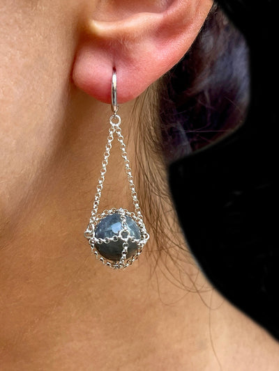Labradorite Earring
