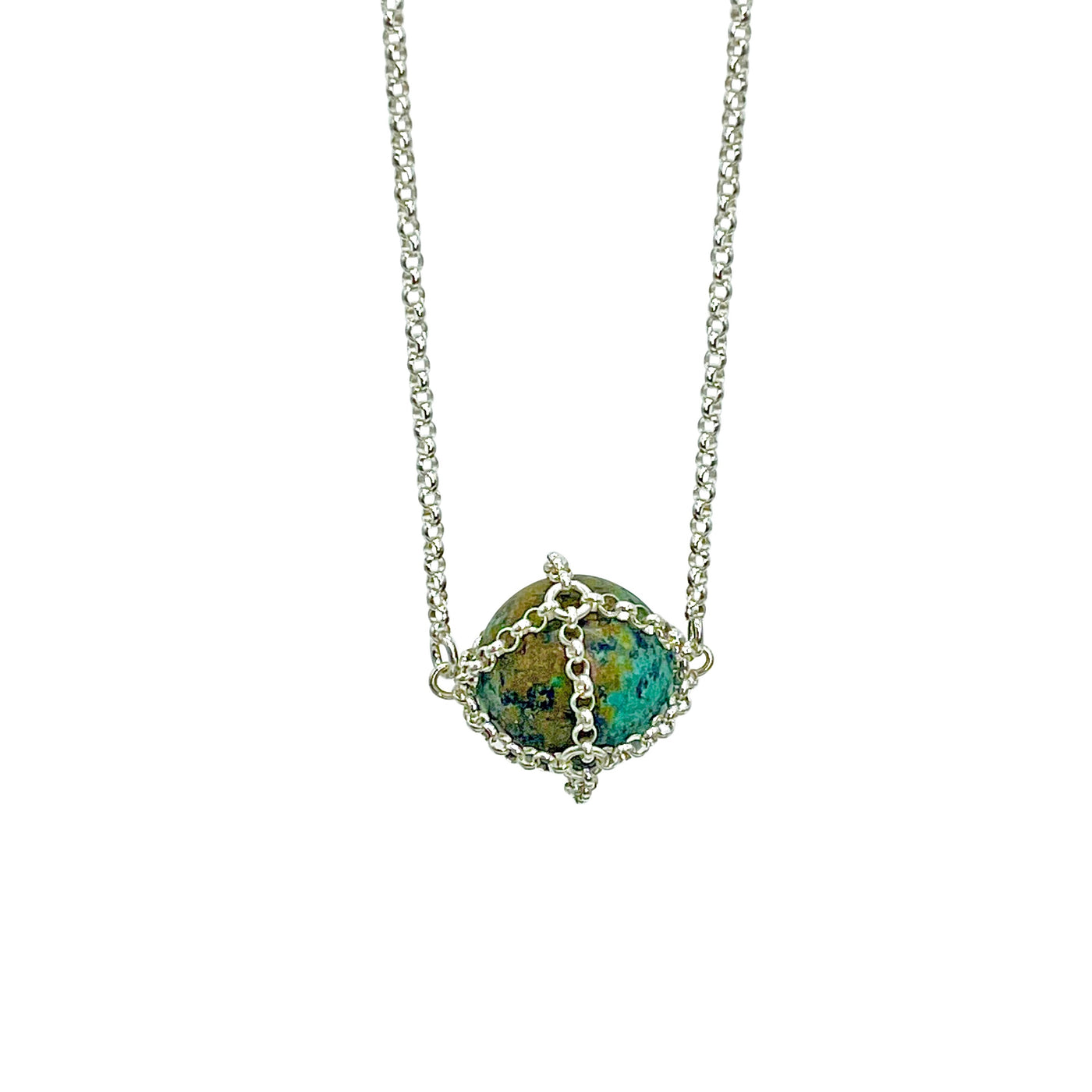 African Turquoise Necklace