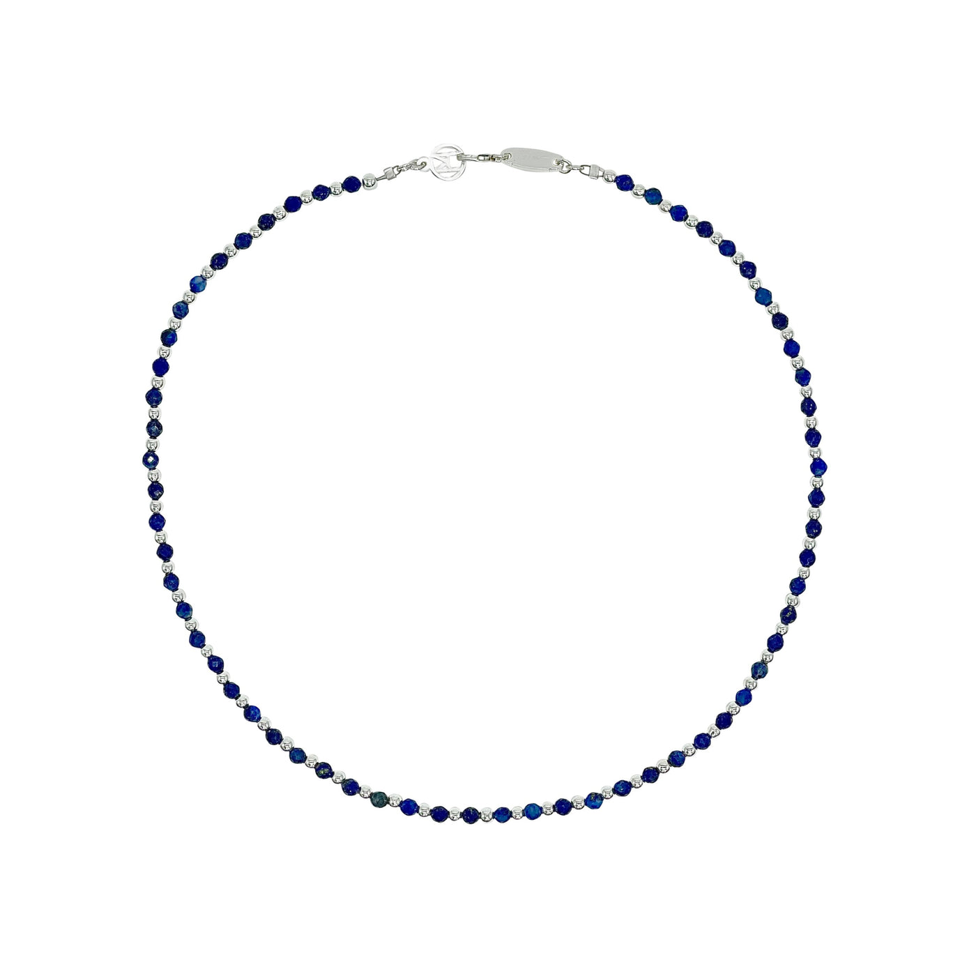 Lapis Gem Short Necklace
