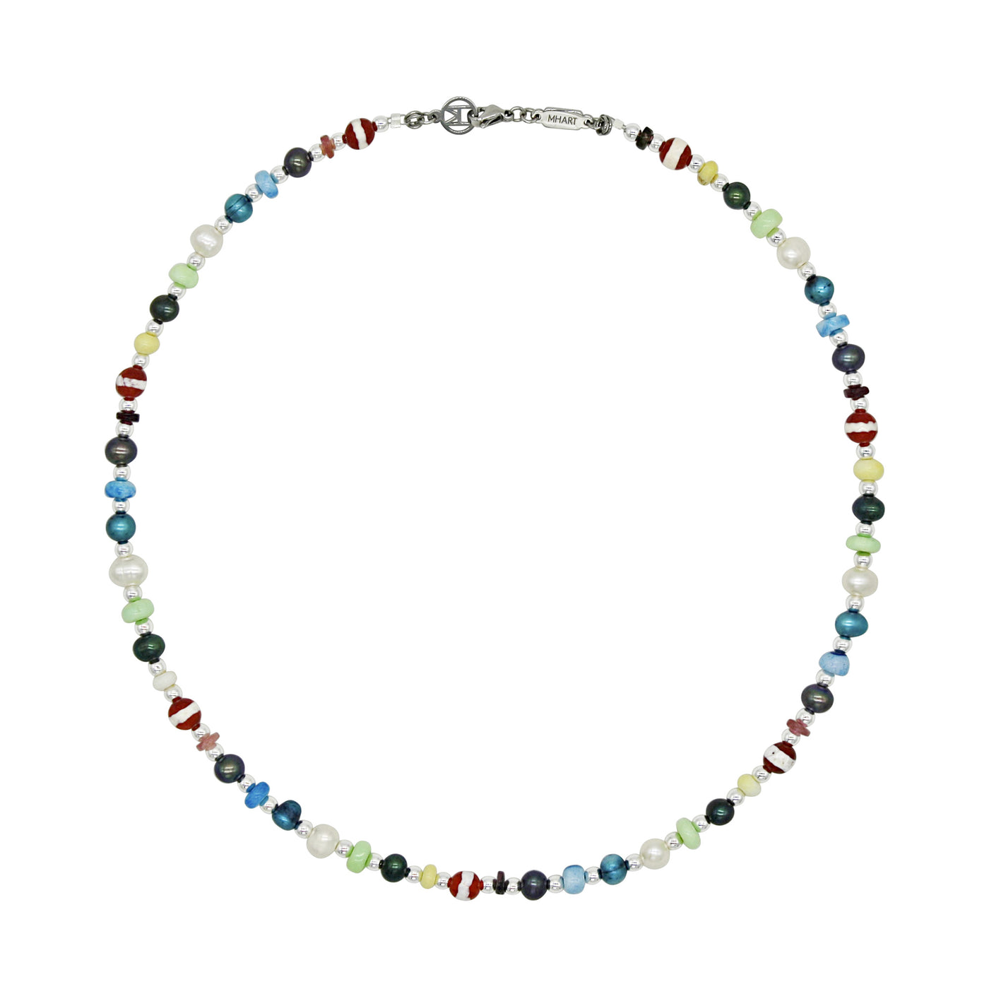 Rainbow Pride Gemstone Necklace