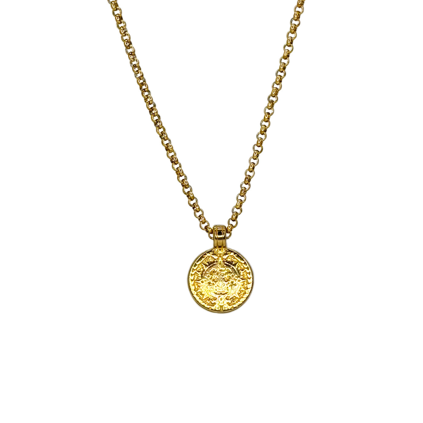 Gold Coin Necklace