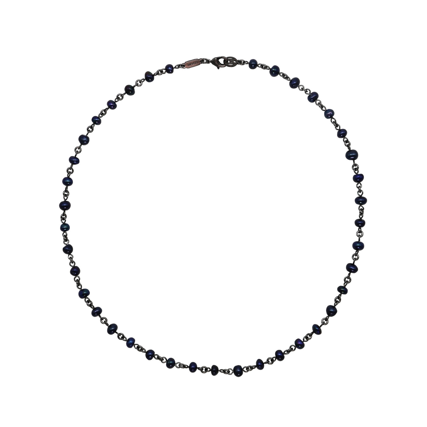Midnight Black Pearl Necklace