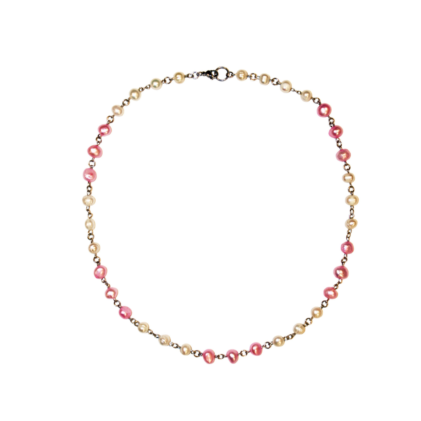 Pink Pearl Necklace