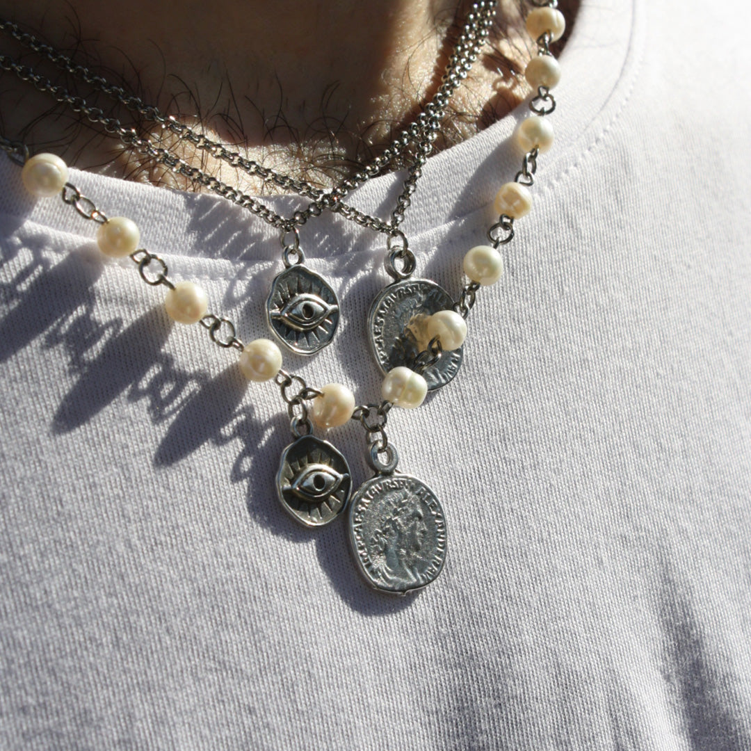 The Pearl Coins Necklace