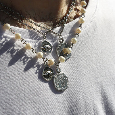 The Pearl Coins Necklace