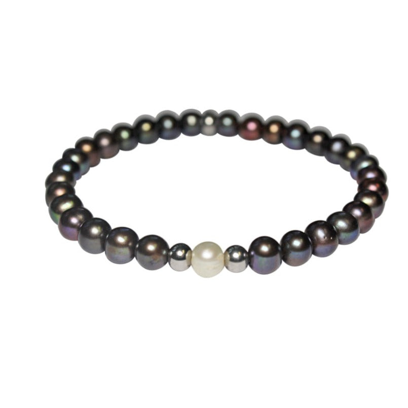 W Pearl Bracelet