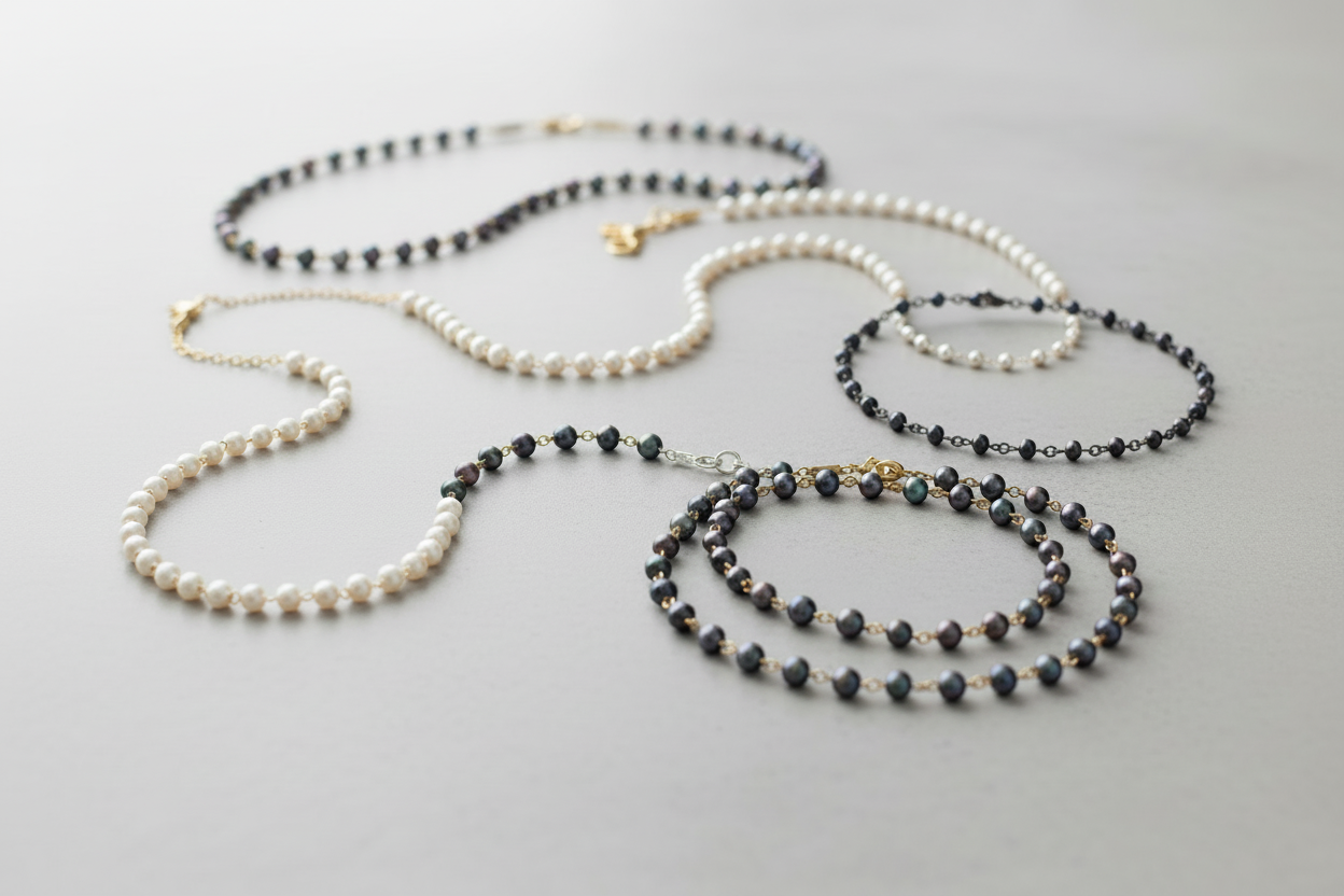 Modern Pearls Collection Banner - No Text