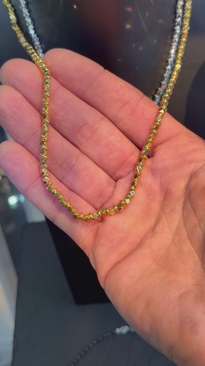 The Gold Dodeca Necklace