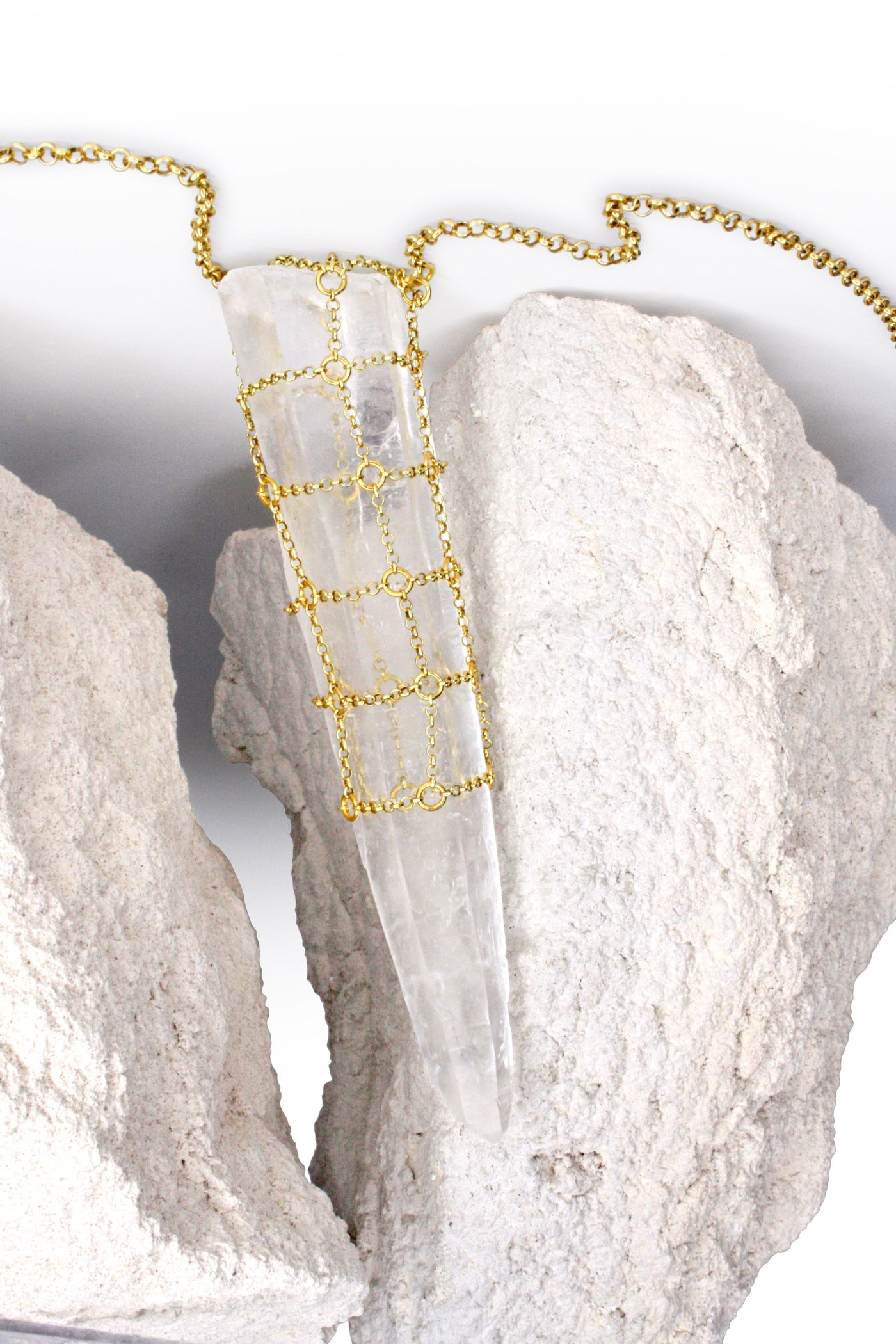 Quartz Spike Necklace