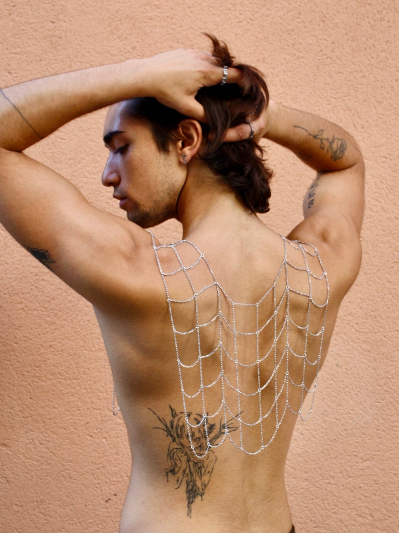 Caged Chain Bib