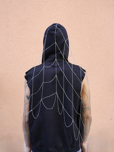 Web Chain Shawl