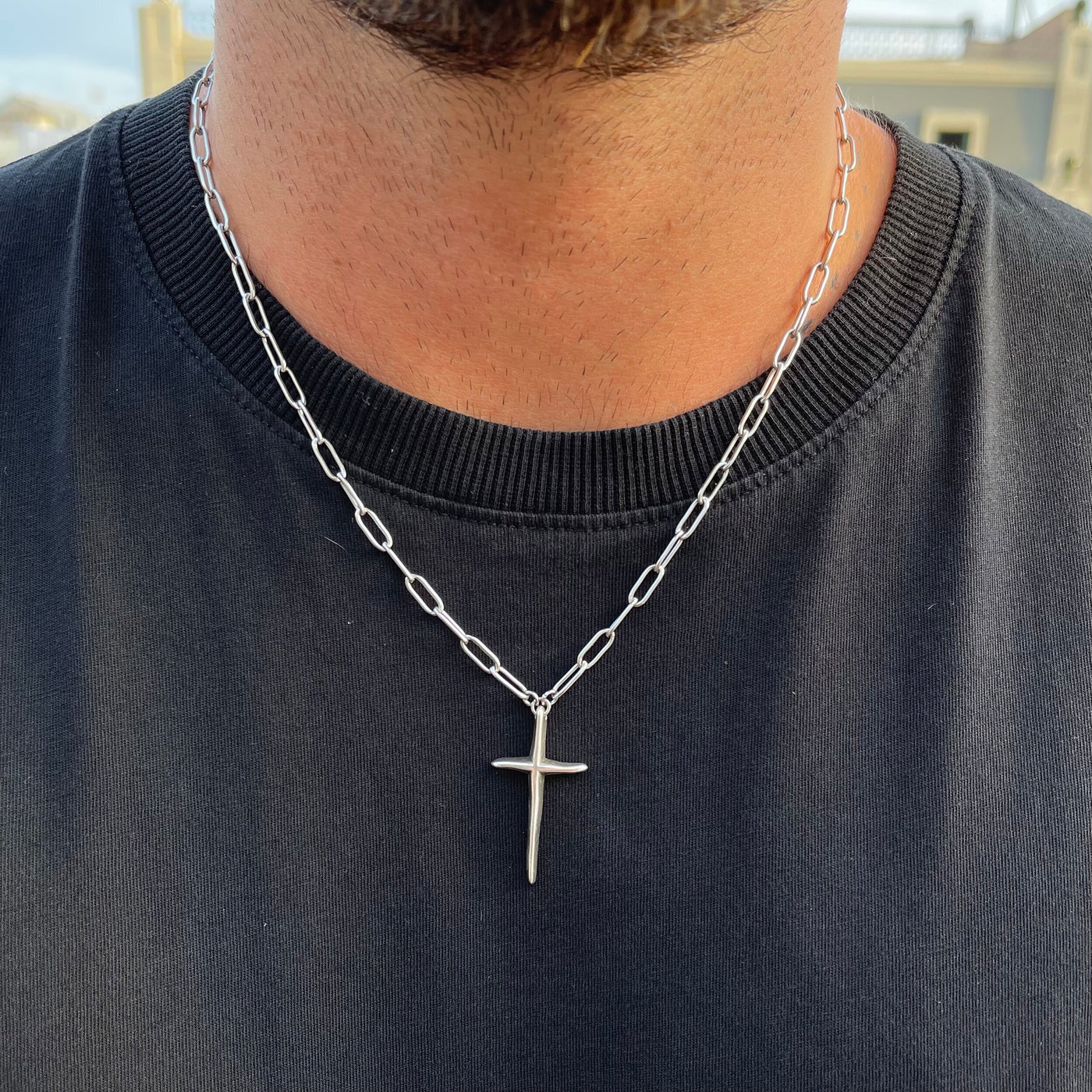Cross Chain Necklace