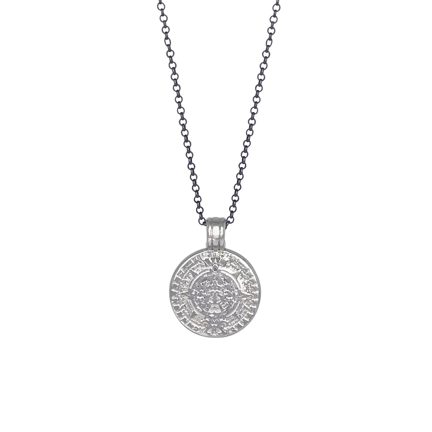 Silver Coin Necklace