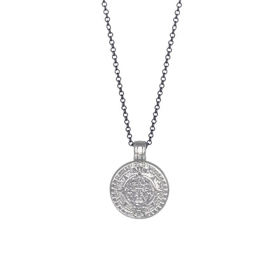 Silver Coin Necklace