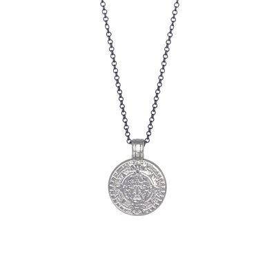 Silver Mini Coin Necklace
