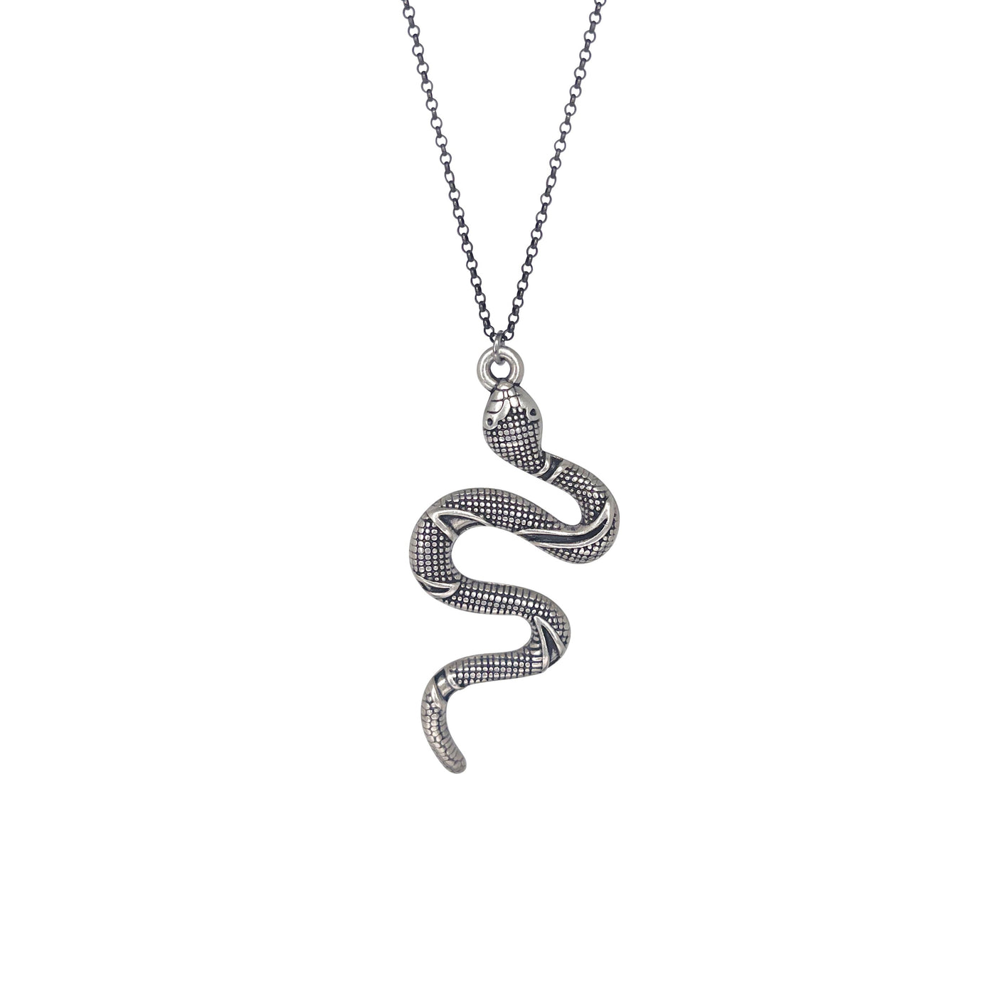 Swirling Snake Necklace