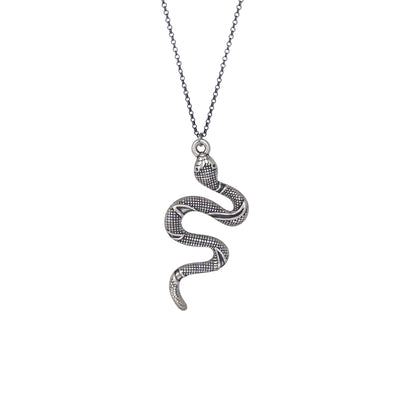 Swirling Snake Necklace