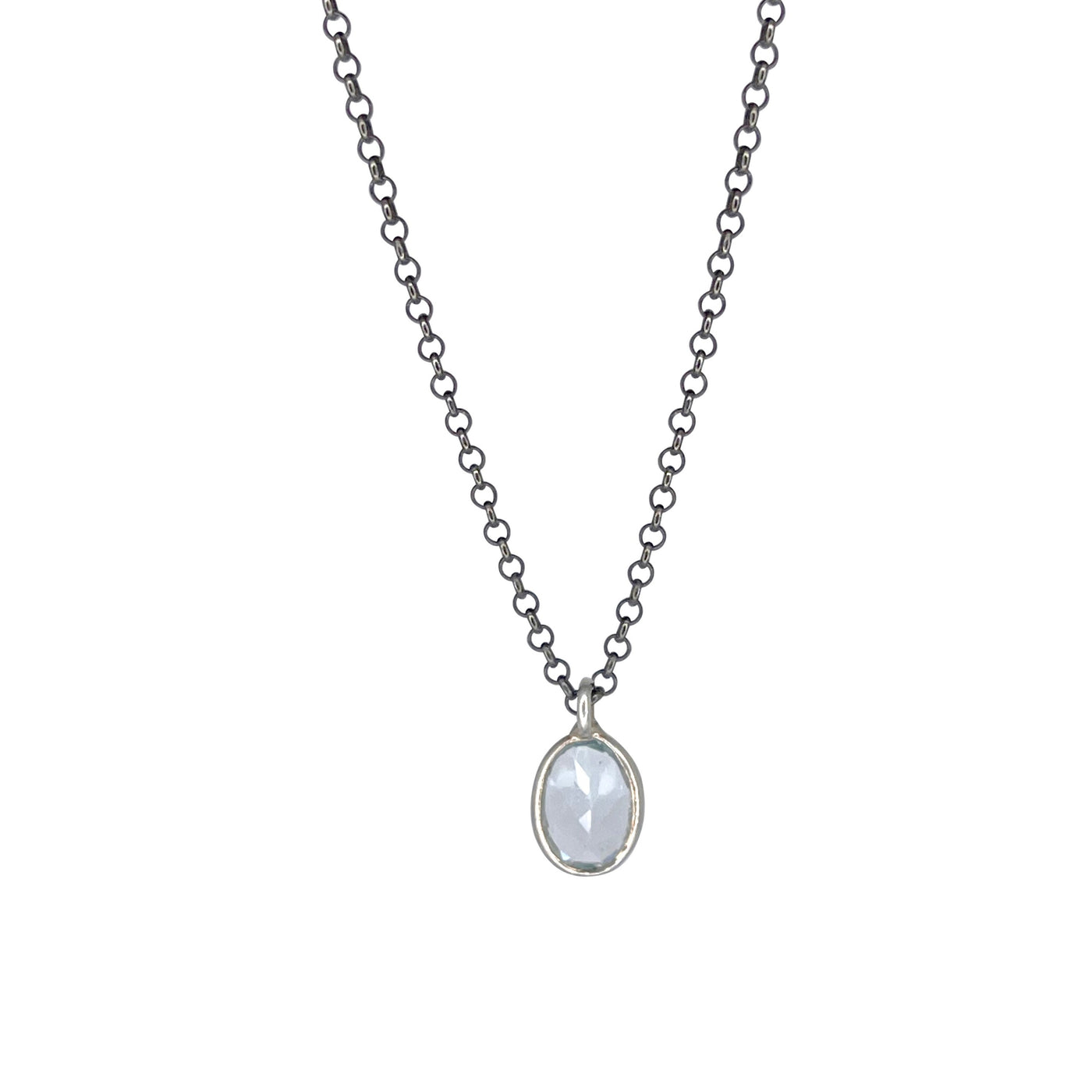 Blue Chalcedony Necklace
