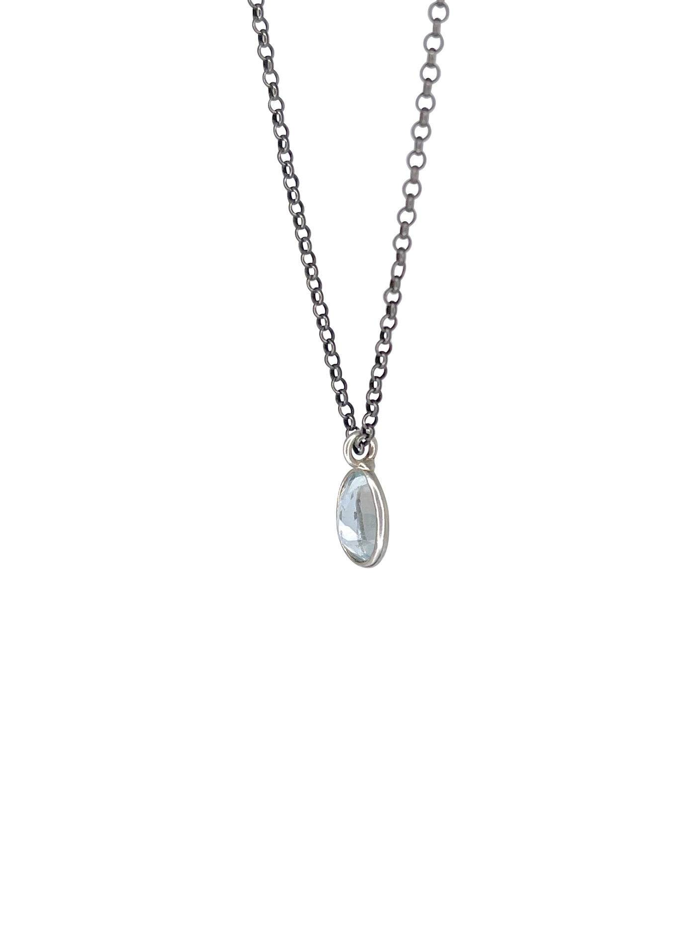 Blue Chalcedony Necklace