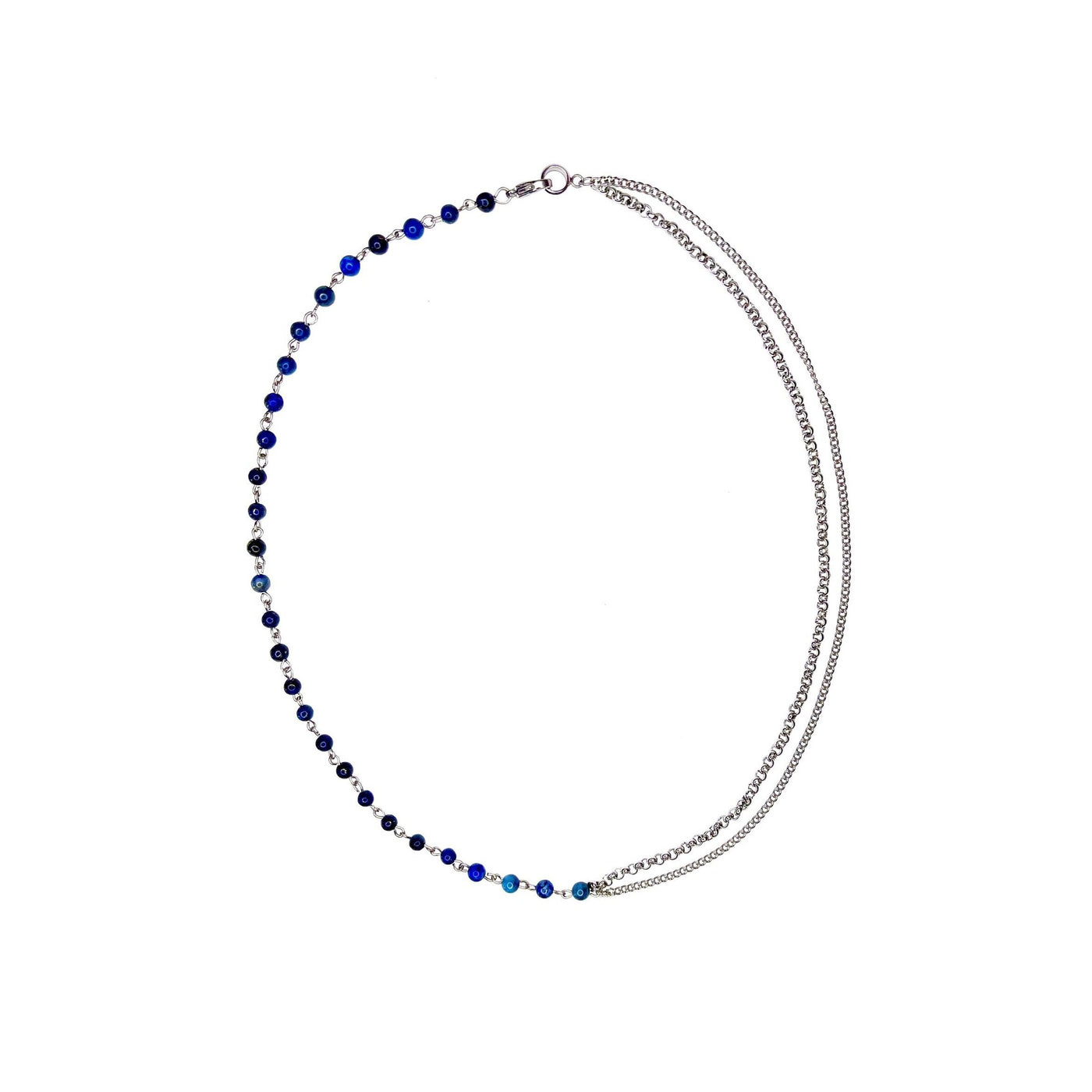 Lapis Chain Necklace