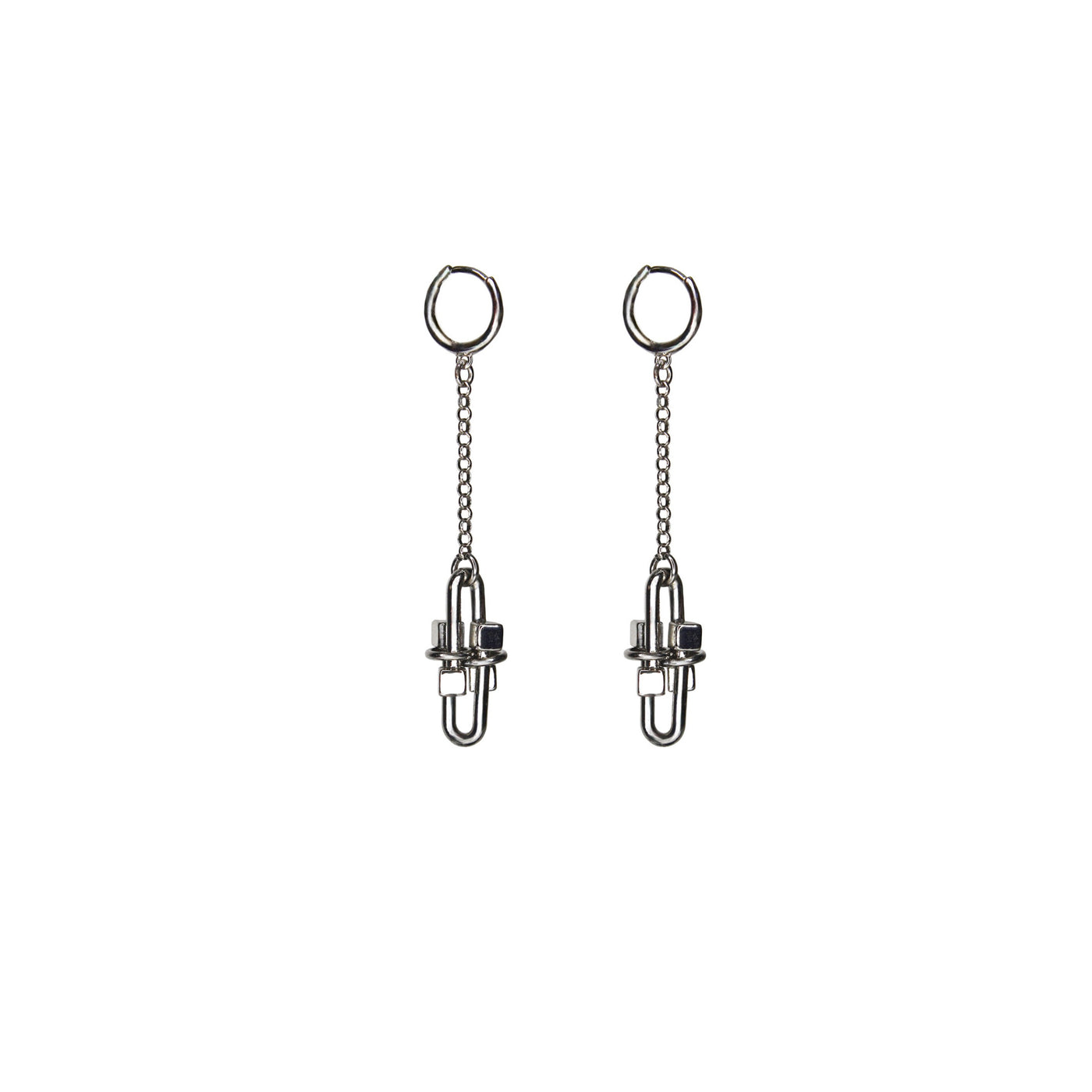 Connector Drop Earrings
