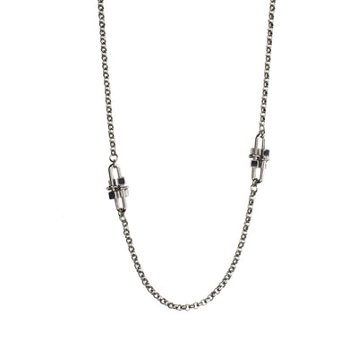 Double Connector Chain Necklace