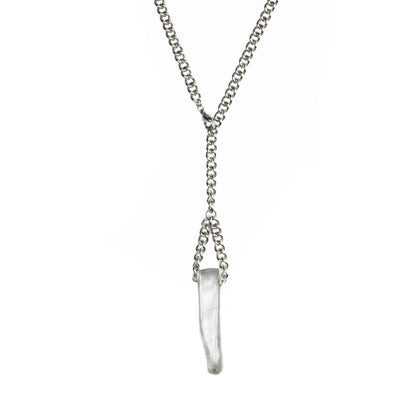 Drop Quartz Chain Necklace