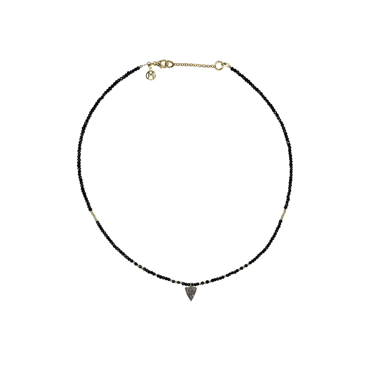 Diamond Triangle Necklace