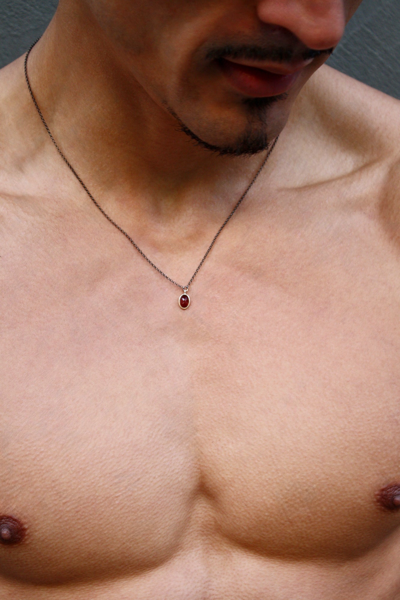 Mozambique Garnet Necklace