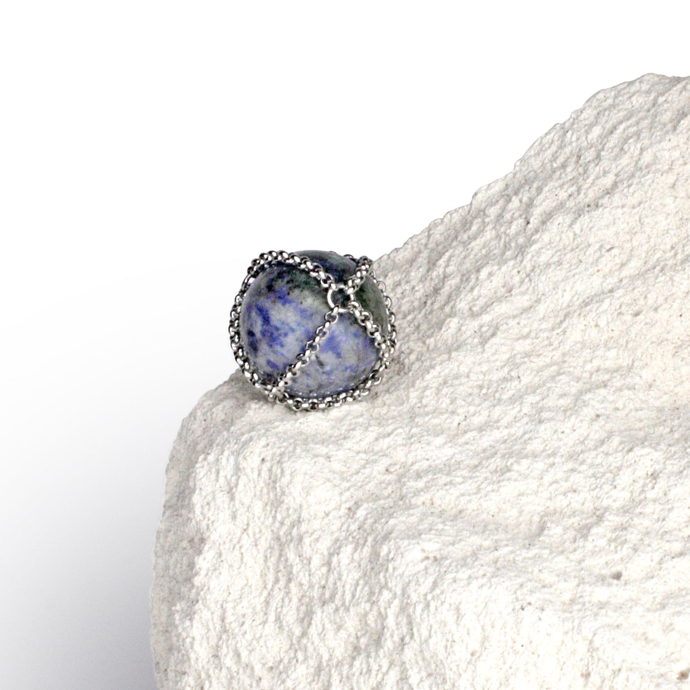 Caged Sodalite Necklace