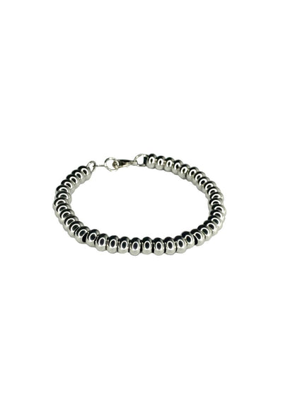 Silver Bead Bracelet